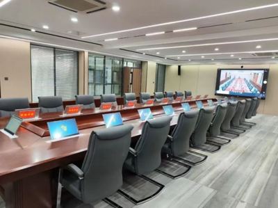海天电子无纸化会议音响扩声系统，赋能山东某企业现代化会议室升级